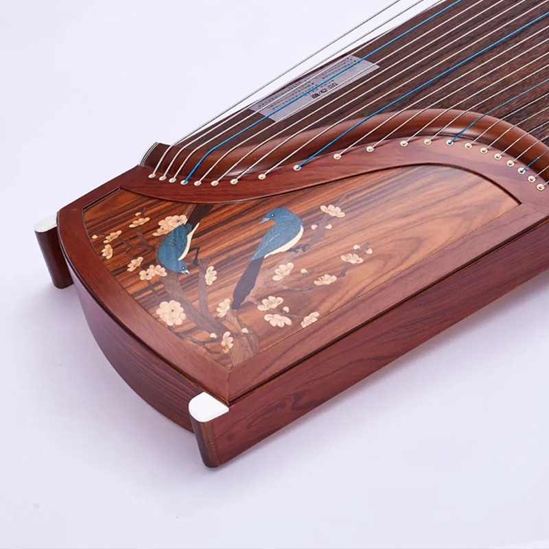 The Charm of the Elegant Kite U701B Neston High Branches Colorful Bay Inlaid Crafts Professional Play Yangzhou Solid Wood Guzheng