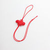 Chinese knot small bookmark lucky bag Chinese knot mini hand-knitted bow mobile phone seal pendant knot red color edge