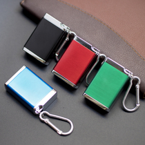 Creative Outdoor Carry-on Ashtrays Carry Ash Case Portable Mini-Sealed Ashtrays With Lid Pocket Small Smoke