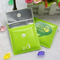 Ashtrays Creative personality Japan Mini carry-on ashtray environmentally friendly with cover portable cigarette ash bag fashion gift