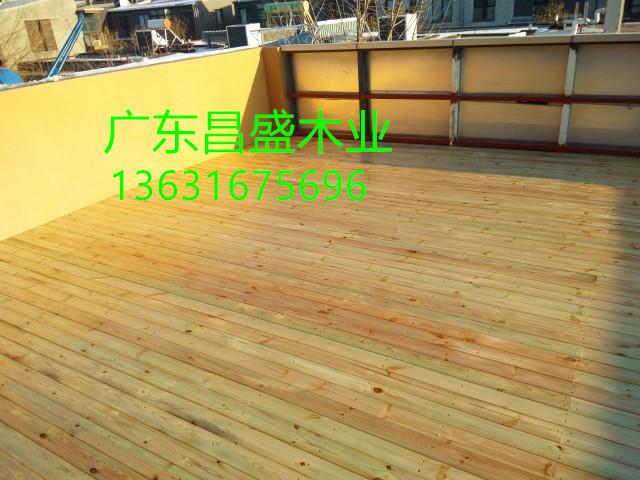 Anticorrosive wood flooring terrace grape rack balcony wall storage locker climbing shelf fence flower box corridor courtyard rain shed