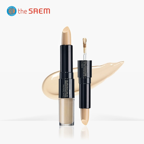 Шелковистый двусторонний тональный крем, маскирующий карандаш, консилер для лица, против темных кругов под глазами, официальный продукт