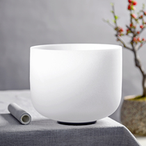 16  -24  large crystal bowl Singing bowl Yoga meditation artifact Sound therapy decompression bowl Musical instrument music bowl