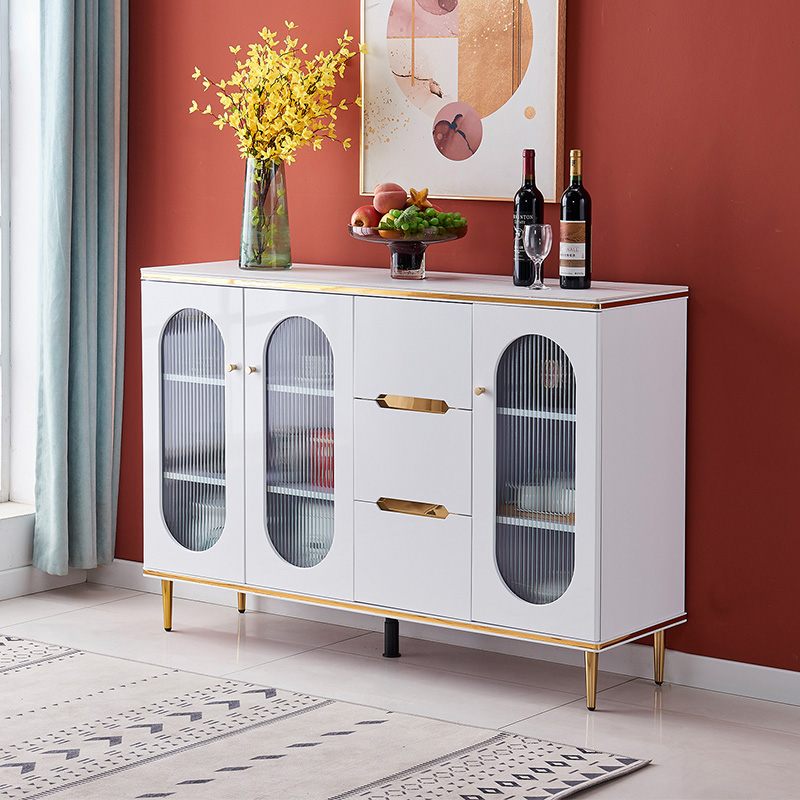 Dining Cabinet Light Lavish Wine Cabinet Modern Minima Kitchen Integral Cabinet Storage Tea Water Cabinet Living-room Holding Cabinet Close To Wall Disposal Cabinet