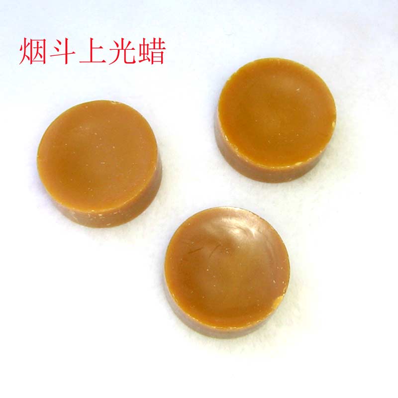 diy imported heather wood handmade pipe spare parts 100% carnauba wax pipe polishing wax