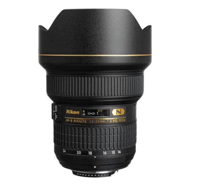 Nikon Af-S 14-24mm F 2.8g Ed Ultra-Wide-Angle Full-Frame Landscape Zoom Lens