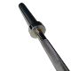 Weightlifting Barbell Bar for Gym Training, Olympic Bar for Home Use, Straight Bar for Squats, Snatch Bar, Plus Large Hole Barbell Bar