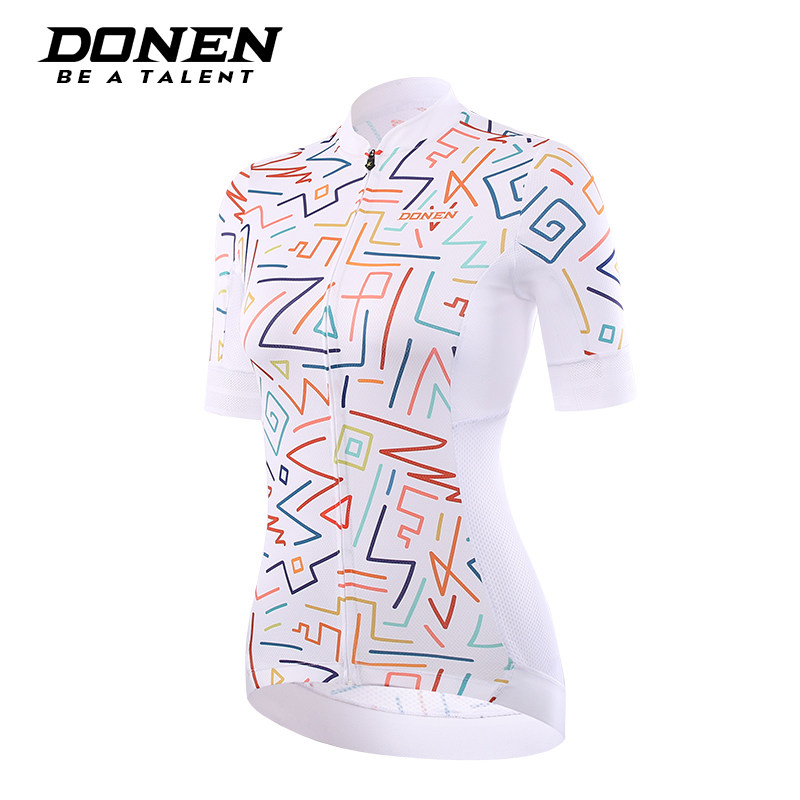 DONEN Dahn new summer women's short-sleeved cycling clothing mountain bike bicycle breathable quick-drying top