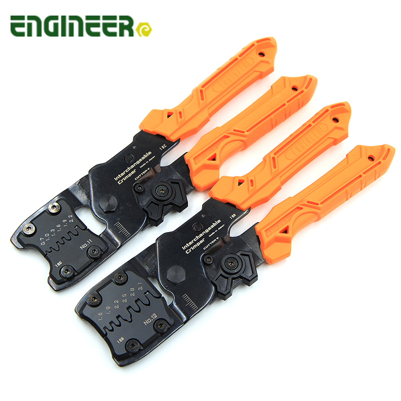 Japanese engineer Morse terminal precision crimping pliers PAD-11 12 plug-in spring crimping pliers
