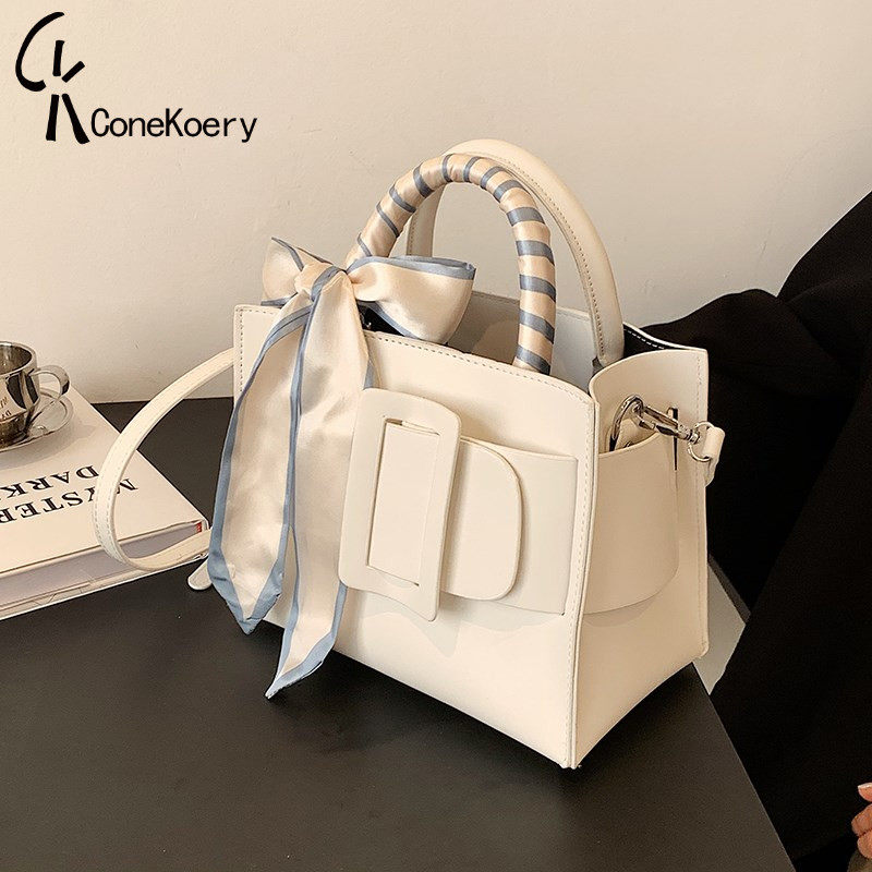 French ConeKoe genuine leather bag for women's winter 100 lap 2022 new tide single shoulder inclined satchel with large capacity