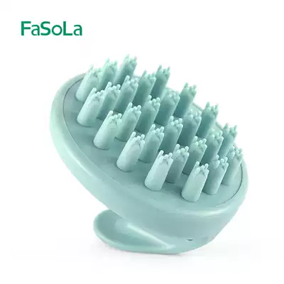 Fasola Creative Shampoo Brush Adult Massage Tool Silicone Head Massage Brush Scalp Cleaning Brush Shampoo