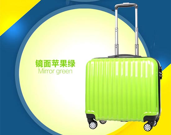 Kangaroo vạn năng bánh xe trường hợp PC trường hợp nội trú 14 inch 16 inch vali nam và nữ vali vàng hồng chống trầy xước - Va li va li kéo