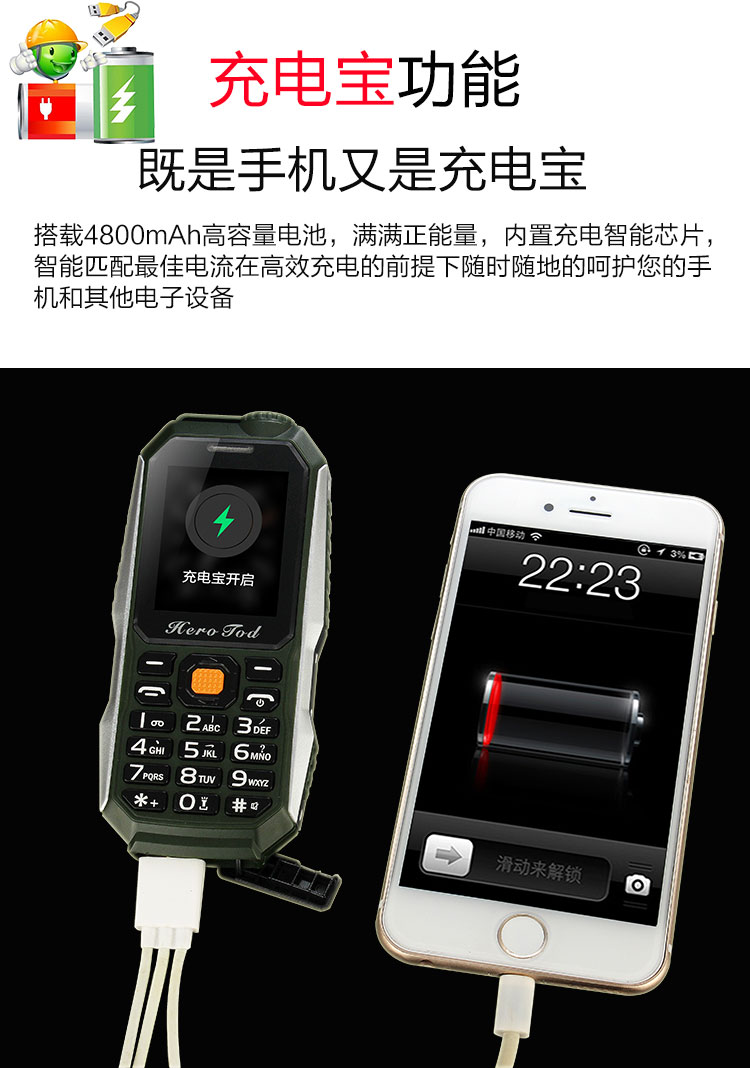 Ba chống quân nhỏ điện thoại di động viễn thông Tianyi CDMA máy cũ HEROTOD Hengyuan truy cập Mini518 - Điện thoại di động giá samsung a70