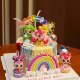 Internet-Famous Cute and Adorable Cake Decorations, Cute Cartoon Elf Figurines, Girl's Birthday Dress-Up Baking Toppers