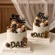 2026 Happy Father's Day Cake Decoration Insert Acrylic Sofa Dad Acrylic Cake Decoration Insert