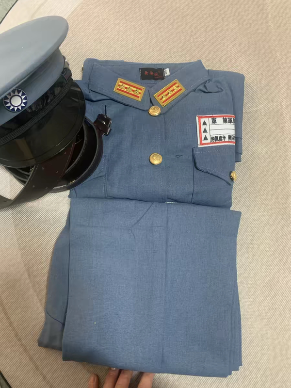 Cotton and Linen Blue Military Uniform of the Sichuan Army, Jinshui Army Performance Costume for Adults, Film and Television Drama, Chuyunfei and the Northern Expedition Army