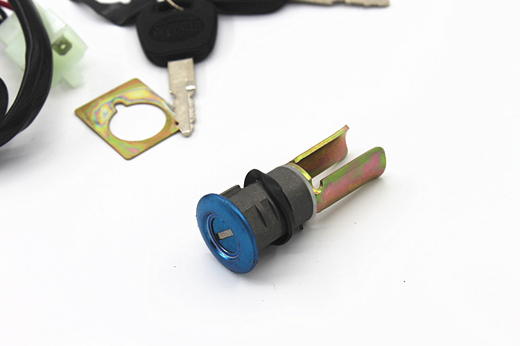 Xe máy dầm cong DY100 bộ khóa Dayang 100 110 khóa điện bộ khóa Phụ kiện khóa xe đầy đủ Authentic đèn trợ sáng xe máy