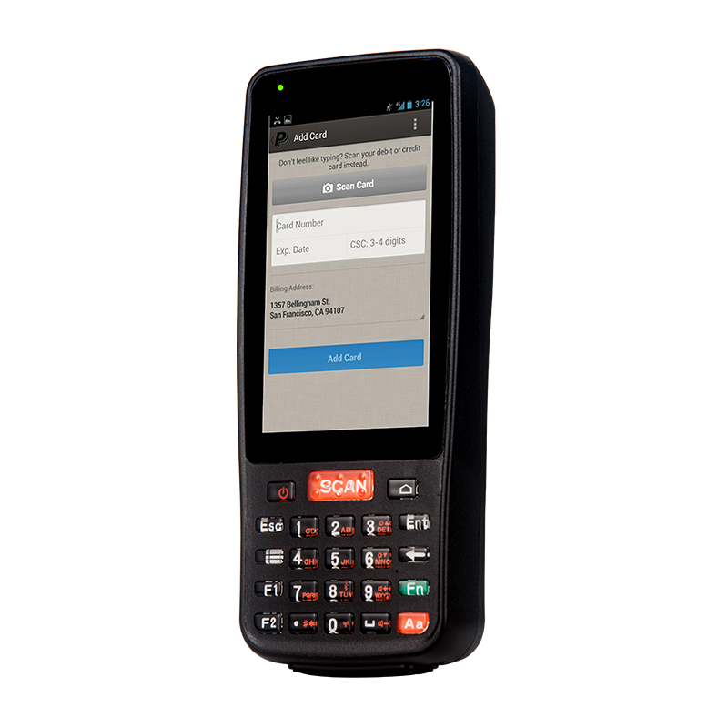 4G Android PDA cầm tay thu thập dữ liệu thiết bị đầu cuối mã vạch Mã QR thẻ thế hệ thứ hai Mua lại Android PDA - Thiết bị mua / quét mã vạch