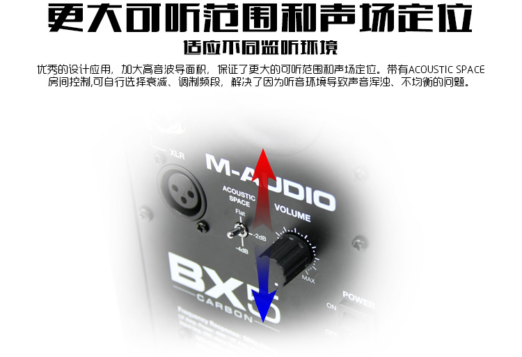 M-audio bx5 bx6 bX8 Loa màn hình chuyên nghiệp Carbon Hoạt động gần loa sắp xếp máy tính để bàn - Loa loa loa crown