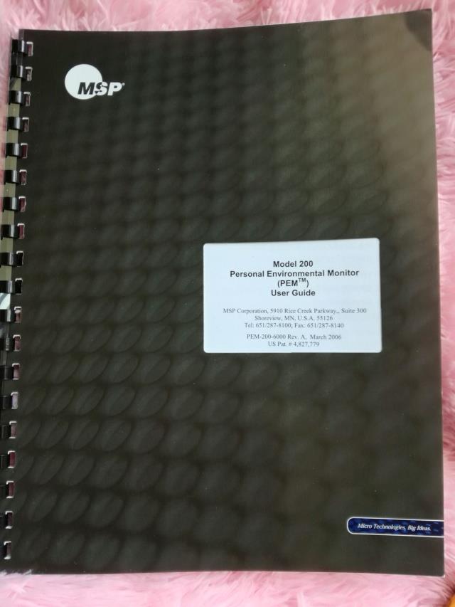美国MSP PEM-200 PM2.5采样切割器 4L/min小流量环境个体采样器