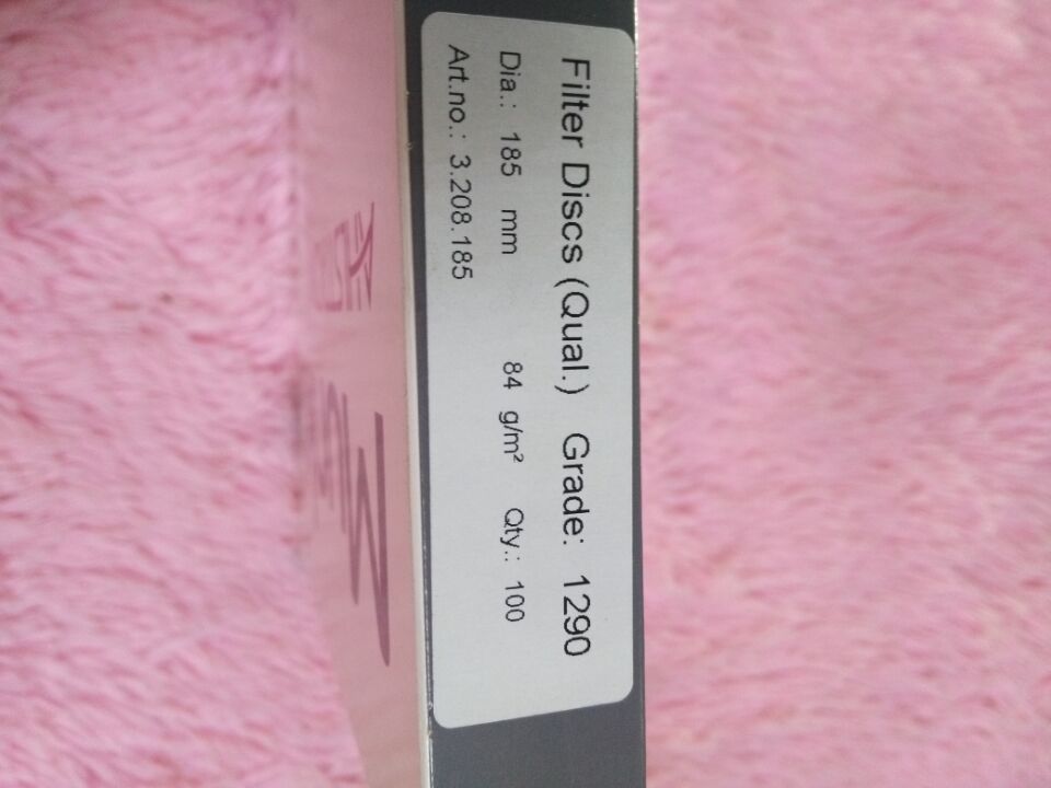 瑞典Munktell 定性滤纸1290 185mm 等同于Whatman 1006-185  6号