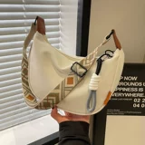 Нейлоновая модная сумка через плечо для отдыха, городской стиль, на одно плечо