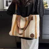 Вместительная и большая сумка через плечо для выхода на улицу для отдыха, шоппер, сумка на одно плечо, подходит для студента