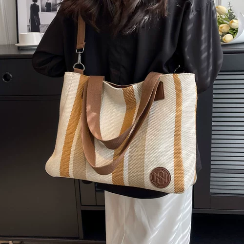 Вместительная и большая сумка через плечо для выхода на улицу для отдыха, шоппер, сумка на одно плечо, подходит для студента