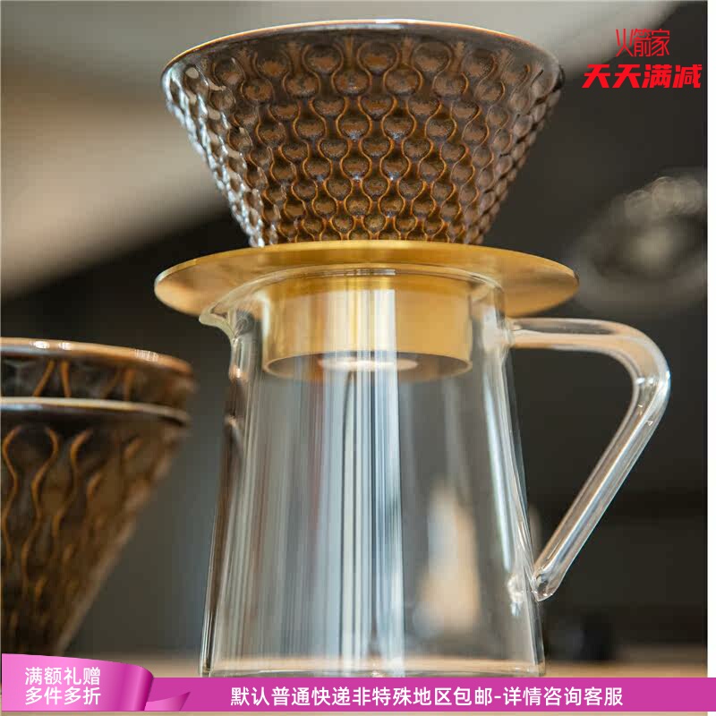 Loveramics/Ai Ta Le Black Gold Different Flow Rate Filter Cup Set Exquisite Hand-Brewed Coffee Gift Box Loveramics/Ai Ta Le Black Gold Different Flow Rate Filter Cup Set Exquisite Hand-Brewed Coffee Gift Box