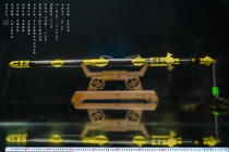 Longquan Jinyu Sword New Pattern Steel Integrated Handmade Collection Festival Gift Gifts Unopened Custom Clear Sword