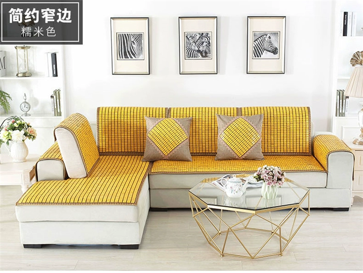 Mùa hè sofa đệm mahjong mat đệm mùa hè tre mat mát pad non-slip sofa đệm ghế máy tính đệm tùy chỉnh đệm trải ghế sofa