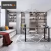 Oupai wardrobe Whole house custom study Custom bookcase desk Whole study Multi-function room Modern era