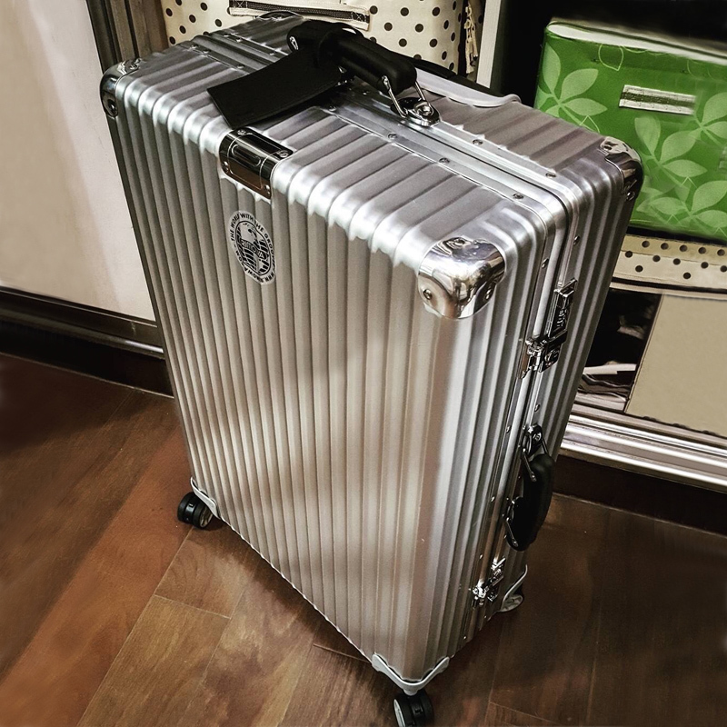 All-aluminum magnesium alloy trolley case universal wheel boarding suitcase male 20 inch business suitcase female 32 inch large capacity