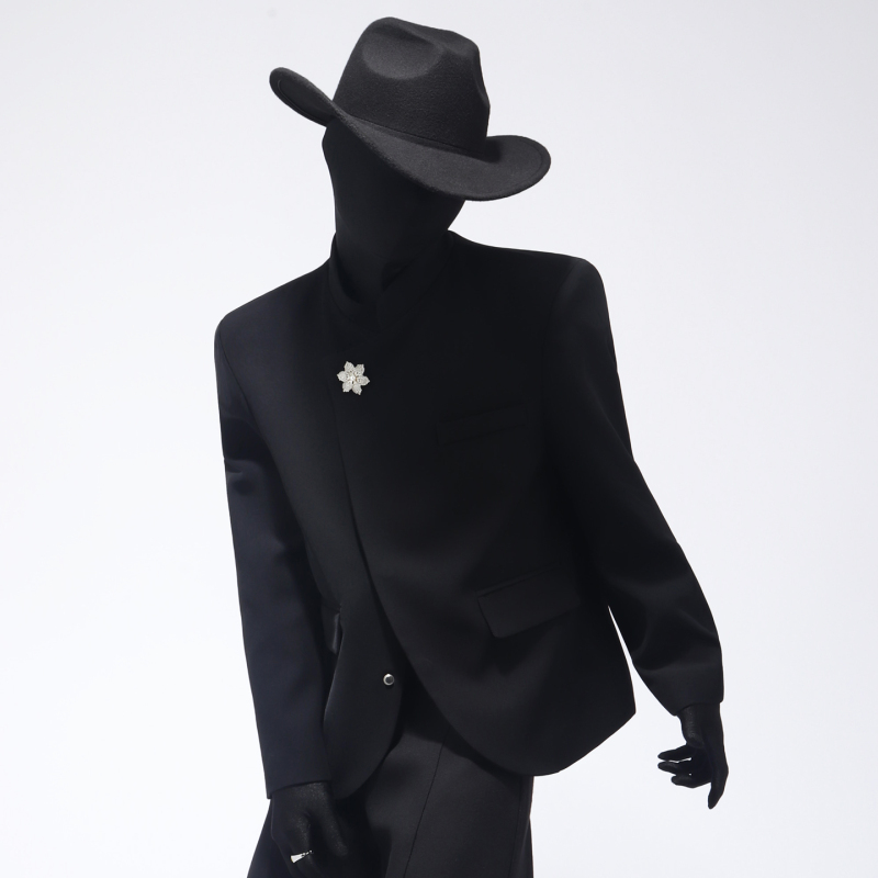 Black Clothes with a High-End Feel, Niche Design, Blazer for Men, Fashionable, Cool and Casual Suit, Trendy Black Clothes with a High-End Feel, Niche Design, Blazer for Men, Fashionable, Cool and Casual Suit, Trendy