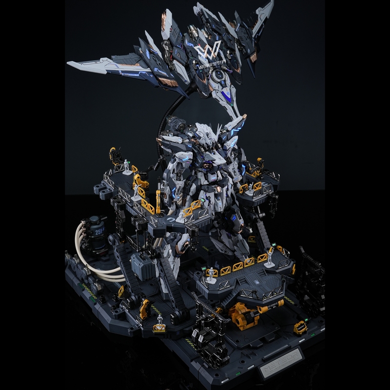 Universal Fusion Meteor with Baseplate W Color Changing Plate Spray National Model Mecha Assembly Model Gift Alloy Universal Fusion Meteor with Baseplate W Color Changing Plate Spray National Model Mecha Assembly Model Gift Alloy