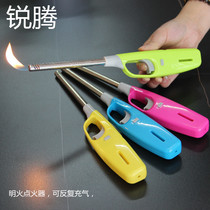 Ruiteng ignition gun electronic igniter gas stove natural gas kitchen extended pulse long mouth lighter open fire
