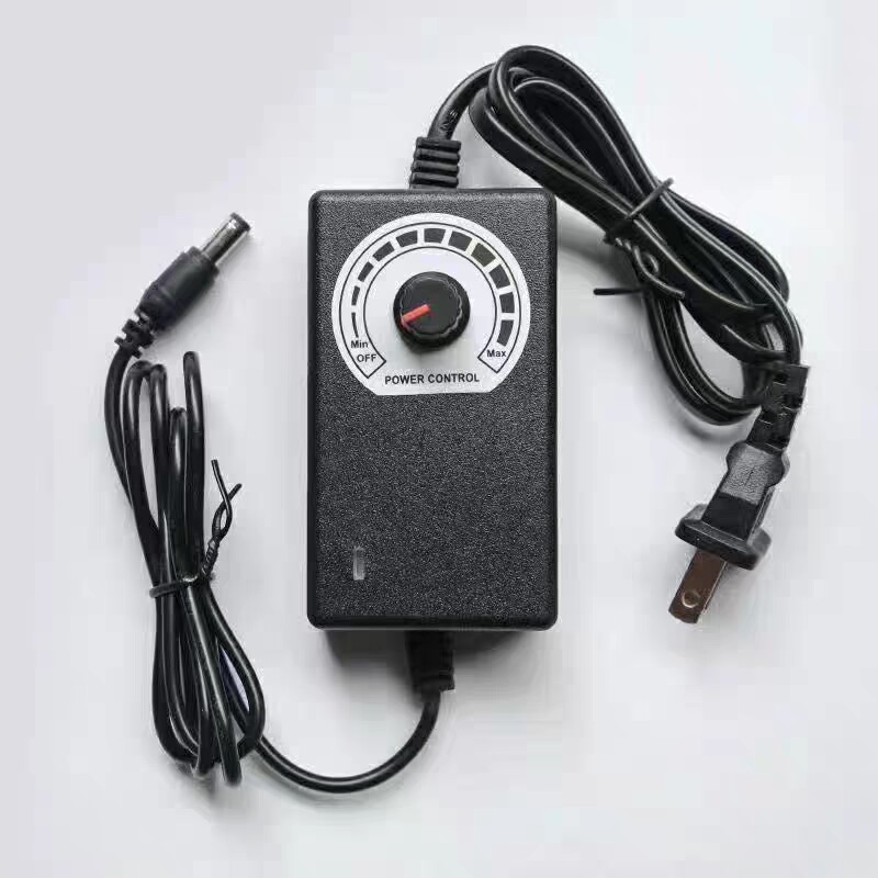 包邮220V转3V-12V1A2A3A5A直流可调压调速调光电源适配器可变压器