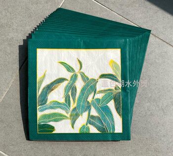 Cyzs-zj-058 super beautiful! safe and environmentally friendly and reliable use! foreign trade exports american original single art tissue paper towels