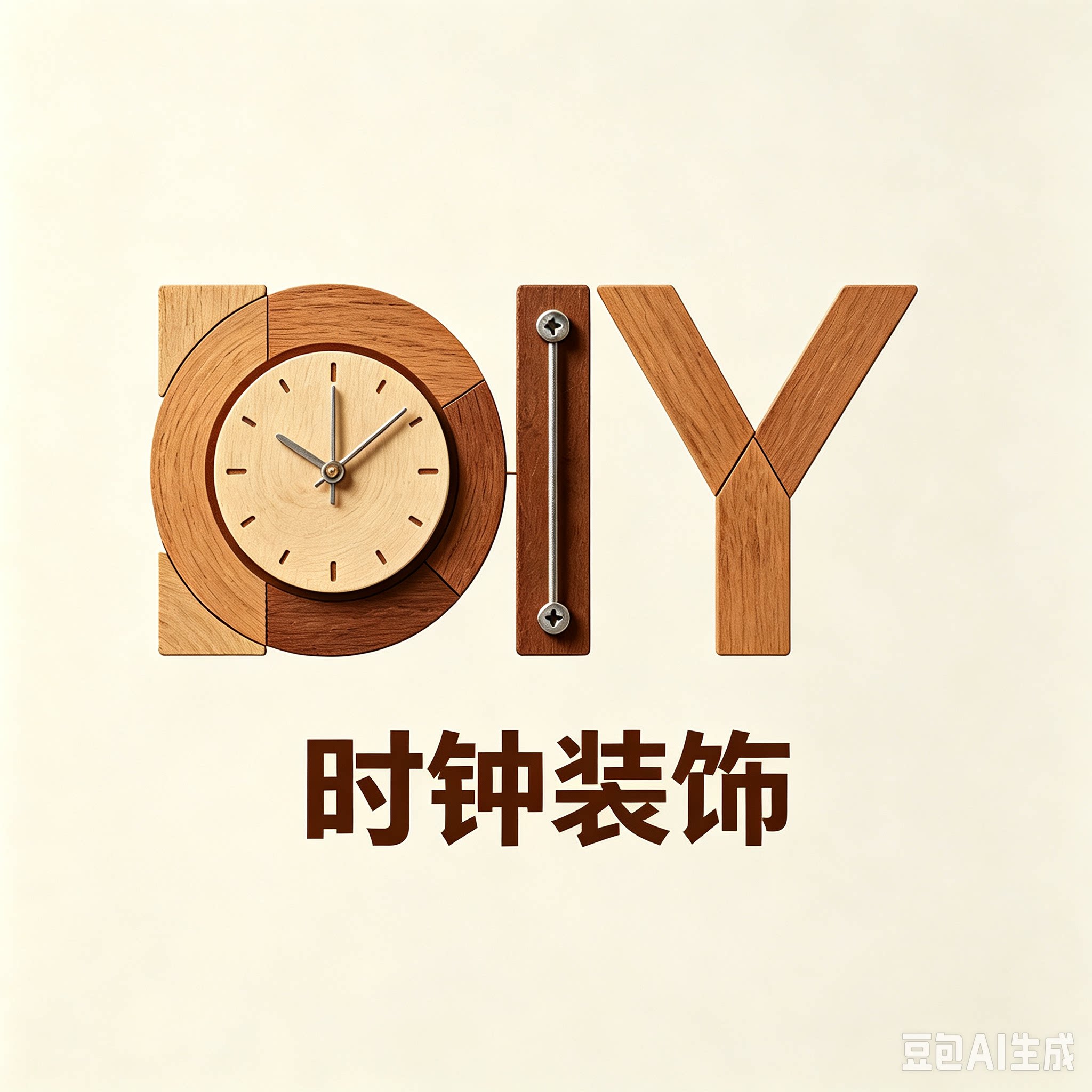 DIY时钟装饰的LOGO