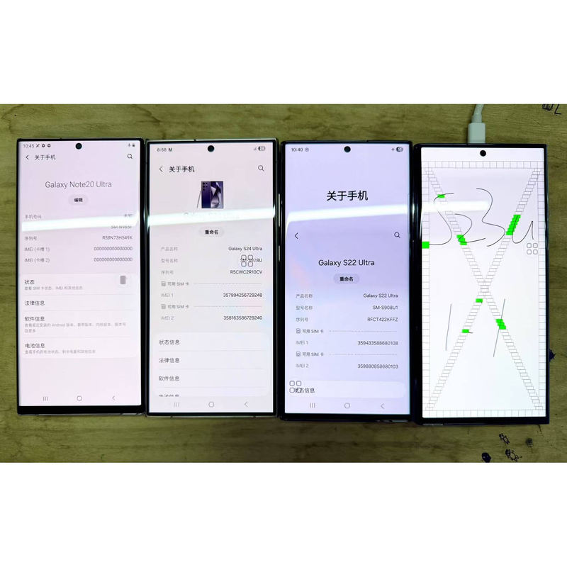 Suitable for Samsung Note20 S20 S21 S22 S23 S24 S25 Ultra 5g Original Screen Assembly