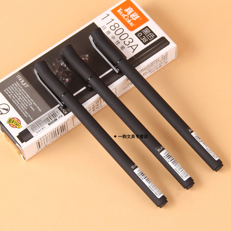 Genuine Color 118003 Maya Middle Sex Pen Office Study Signature Pen Financial Pen Finance Special in Sex Pen 12 Support
