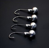 Special 50 pieces 1 5g2g2 5g3 5g5g7g10g14g Luya fish hook high quality Korean boxed lead head hook