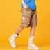 Sau khi đặt hàng của đất nước quần short nam xu hướng túi tiền lớn quần short quần short phong cách Trung Quốc quần áo nam lỏng lẻo năm quần - 3/4 Jeans quần jean nam 3/4 Jeans