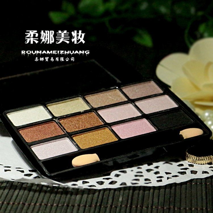 9.9 Pearlescent Matte Girl Eyeshadow 12 Màu Rose Eyeshadow Palette Rượu Vang Đỏ Cà Phê Sinh Viên Bóng Mắt phấn mắt mac