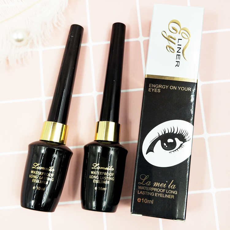 Bút kẻ mắt chống thấm nước 9,9 nhân dân tệ chống thấm mồ hôi 10ml Bút keo kẻ mắt cứng đầu khô nhanh thấm mồ hôi không dễ bị nhòe kẻ mắt nâu