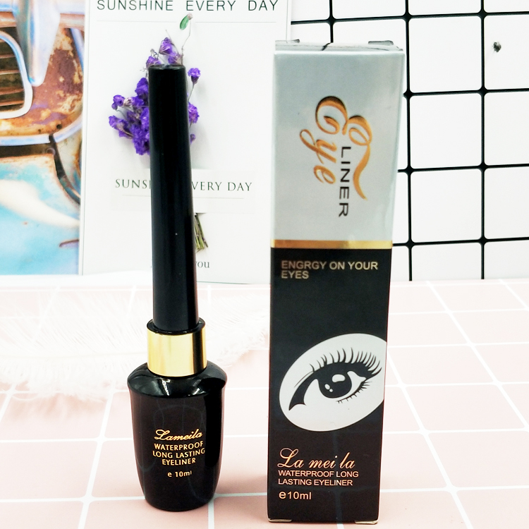 Bút kẻ mắt chống thấm nước 9,9 nhân dân tệ chống thấm mồ hôi 10ml Bút keo kẻ mắt cứng đầu khô nhanh thấm mồ hôi không dễ bị nhòe kẻ mắt nâu