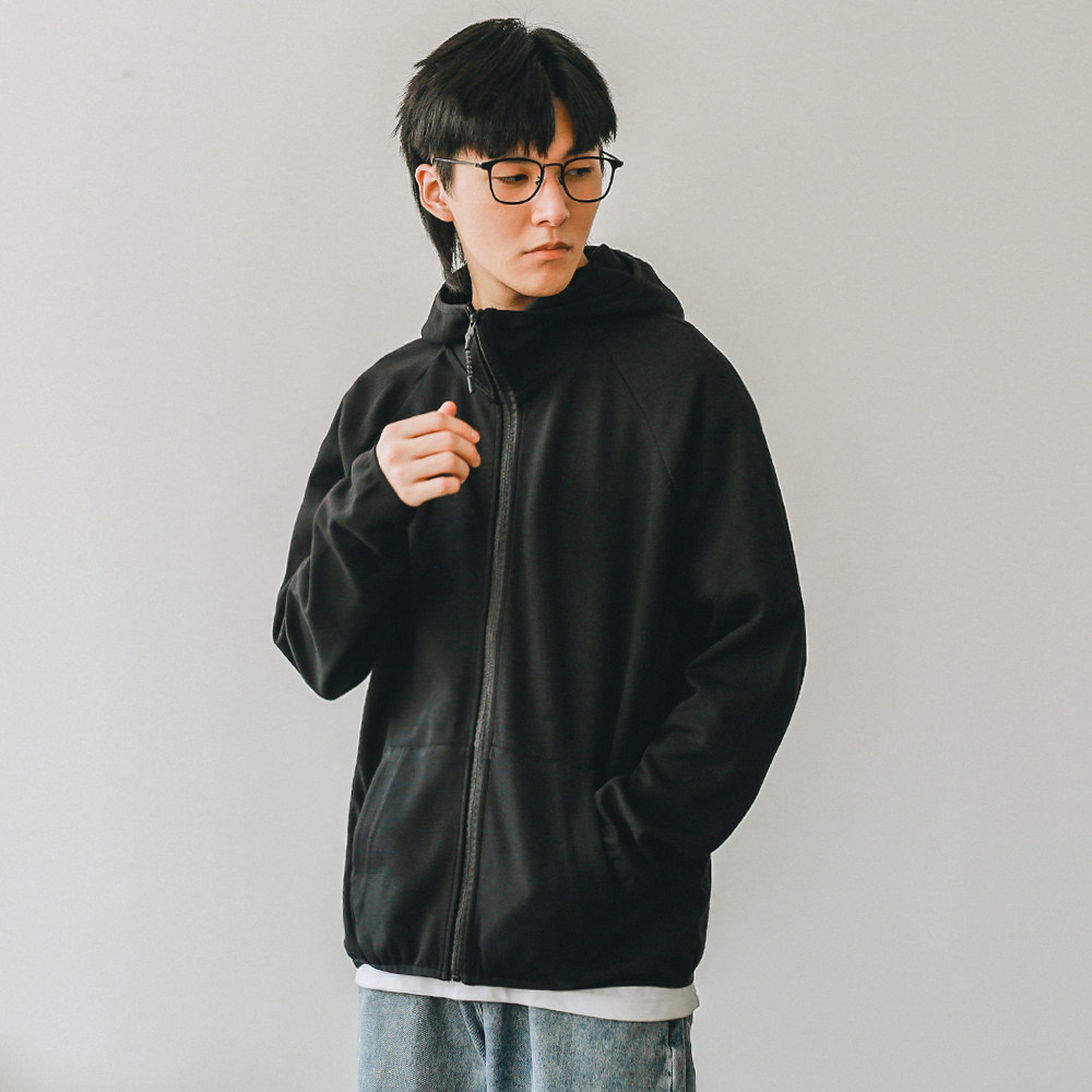 Hey Ma Qizuo Japanese men's loose hooded jacket autumn tooling casual night running jacket assault jacket female couple