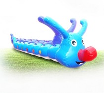 Fun Games props inflatable Caterpillar childrens group building dry land dragon boat racing outdoor parent-child development training