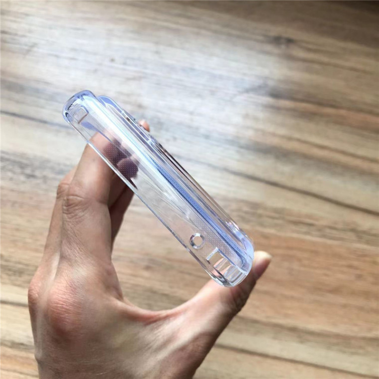 Transparent Clear Crystals Transparent Airbag 4 Corner Shock Absorbing 8, 8 Pro Google Pixel Phone Case