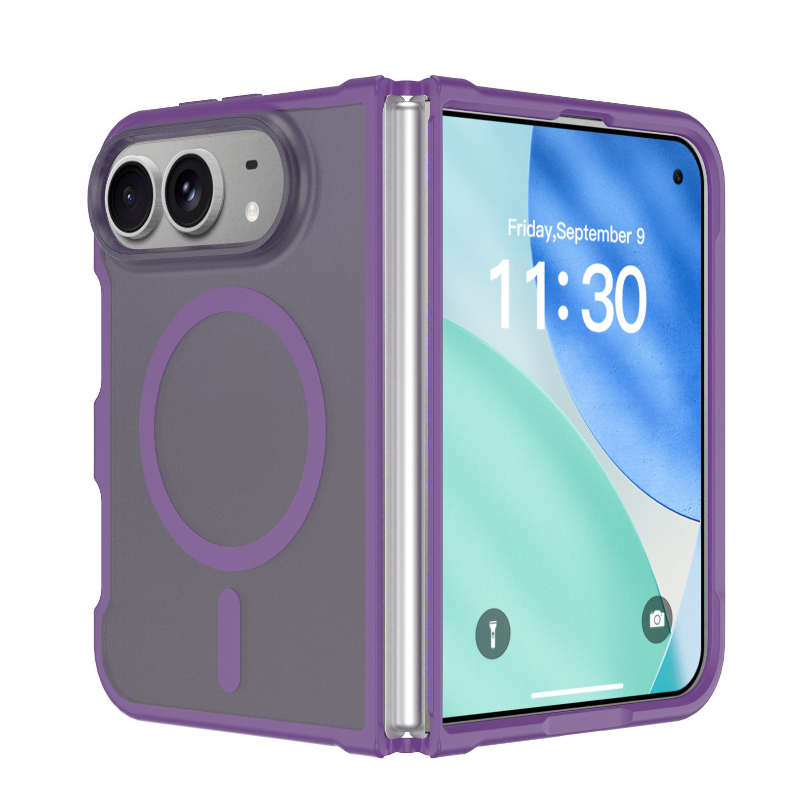 Style 4 — Magnetic Transparent Full-Body iPhone Case